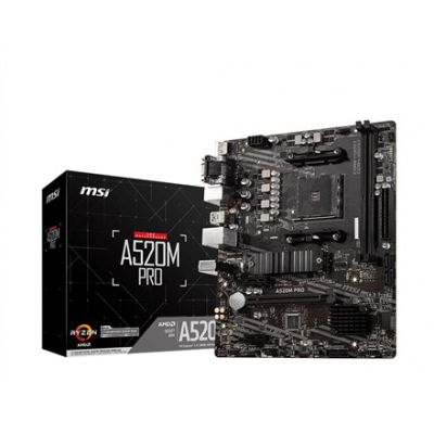 6. MSI A520M PRO Sockel AM4 Micro-ATX