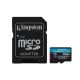 KINGSTON microSDXC Canvas Go Plus 256 GB + Adapter