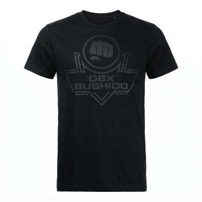 3. Schwarzes Herren-T-Shirt aus Baumwolle, DBX Bushido