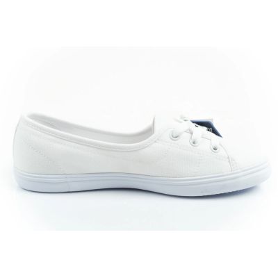 3. Lacoste Damen-Sneaker Median Ballerinaschuhe weiß