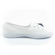 3. Lacoste Damen-Sneaker Median Ballerinaschuhe weiß