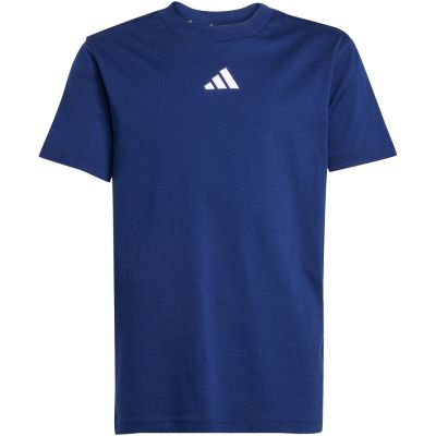 9. adidas Essentials Tee 160 Marineblaues Kinder-T-Shirt JY0613