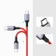 4. Ugreen US294 USB-C – USB-C 3A 480 Mbit/s Kabel 1 m – rot