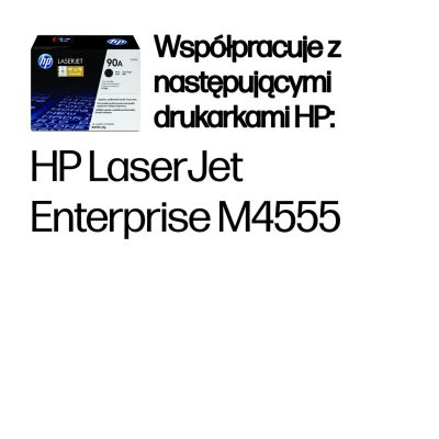 20. Originale schwarze HP 90A LaserJet-Tonerkartusche
