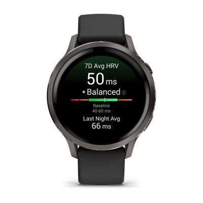 8. GARMIN Venu 4 41mm Black Slate Smartwatch