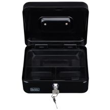 Metalletui für Geld und Dokumente, 20 x 8,5 x 16 cm, Black + Decker