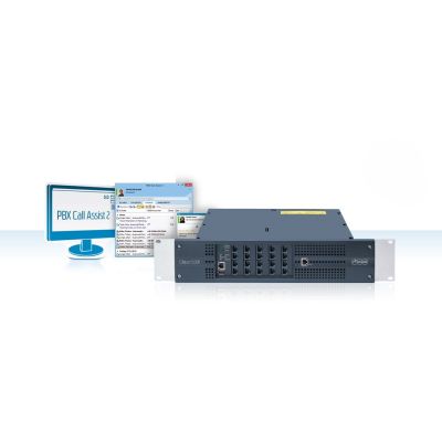 2. AUERSWALD COMPact 5500R Telefonanlage (19"-Gehäuse)