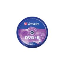 DVD Verbatim 43551 (4,7 GB; 16x; 100 Stück; Kuchen)