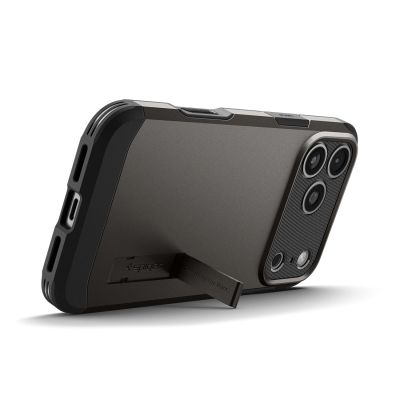 10. Spigen Tough Armor "T" MagSafe Case für iPhone 17 Pro Max - Grau