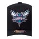 3. Mitchell & Ness NBA Charlotte Hornets Cap HHSSINTL102-CHOYYPPPBLCK