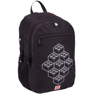 2. LEGO Bricks Erweiterter Rucksack 20222-2511 Schwarz Einheitsgröße