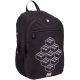 2. LEGO Bricks Erweiterter Rucksack 20222-2511 Schwarz Einheitsgröße
