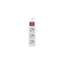 Lanberg PS1-03E-0300-W Verlängerungskabel (3 m; weiß)