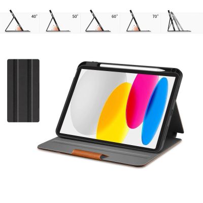 7. Tech-Protect Fleece-Hülle für iPad 10,9" (10/2022) und 11" (11/2025) – Braun