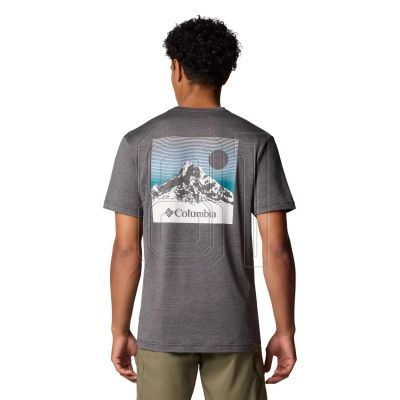 3. Columbia Kwick Hike Back Graphic SS Tee 2071754014 Schwarz L