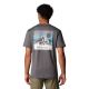 3. Columbia Kwick Hike Back Graphic SS Tee 2071754014 Schwarz L