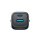 6. Joyroom JR-TG7 33W USB-A + USB-C Wandladegerät – Schwarz