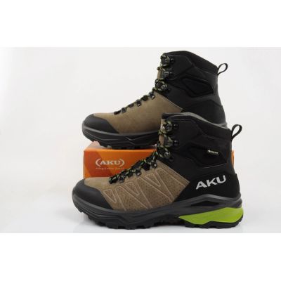 10. Aku Herren-Trekkingschuhe Adapta Gore-Tex Leder schwarz grün