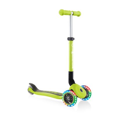 14. Globber Faltbarer 3-Rad-Scooter Lights Lime Green Jr 437-106