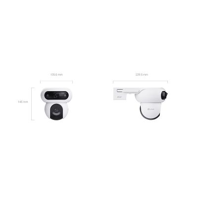 4. Ezviz HB90X Dual 4G Wi-Fi Kit 4MP+4MP IP-Kamera mit 8W Solarpanel