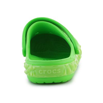 6. Crocs Croc Band Geometric Glow Band Clog K Jr 210132-3WA Flip-Flops