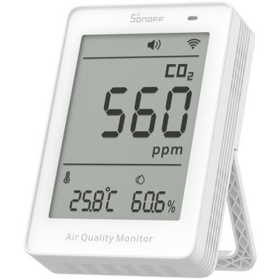 Sonoff AirGuard CO2 SAWF-08P WiFi LCD Luftqualitätsmessgerät