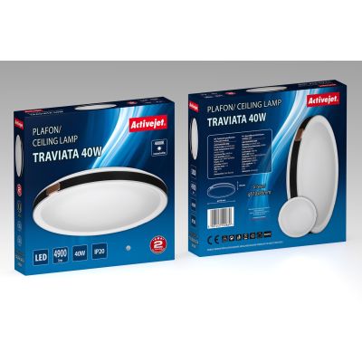 5. Activejet AJE-TRAVIATA 40W LED-Deckenleuchte