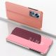 2. Clear View Case Cover für Xiaomi 12 Lite Hülle mit Klappe Rosa