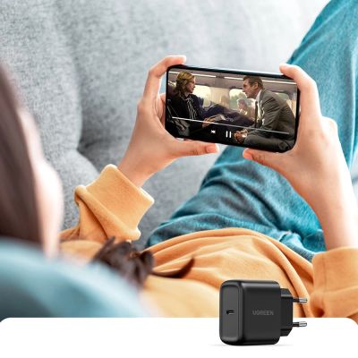 7. Ugreen USB Type C Ladegerät 25W Power Delivery + USB Type C Kabel 2m schwarz (50581)