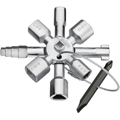 4. Knipex 00 11 01 Schaltschrankschlüssel und Werkzeug