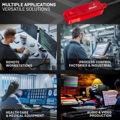 4. Lindy 42782 USB-Kabel USB 2.0 12m USB A Schwarz