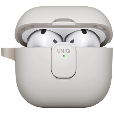 3. Uniq Clyde Lock Case für AirPods 4 – Beige