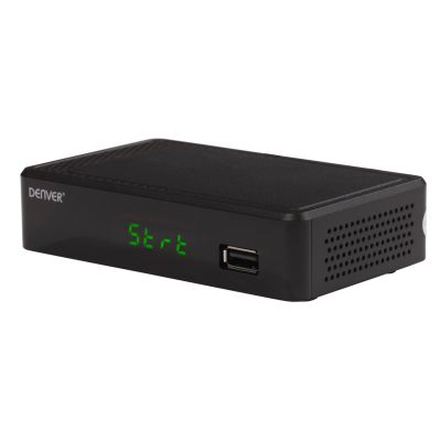 4. Denver DTB-148 Set-Top-Box (STB-Decoder) Ethernet (RJ-45), terrestrisch, Full HD, Schwarz