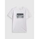 9. Herren-T-Shirt mit Aufdruck, regulär, Größe 4F 4FRSS26TTSHM3658-10S