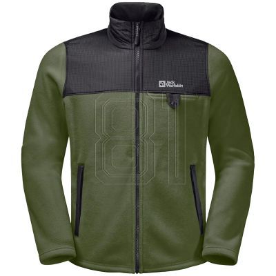 Jack Wolfskin Dna Grizzly Fleece FZ M Sweatshirt 1709982-4129 