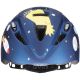 8. Uvex Kid 2 CC Dunkelblauer Raketen-Kinderfahrradhelm, Größe M 46–52 cm