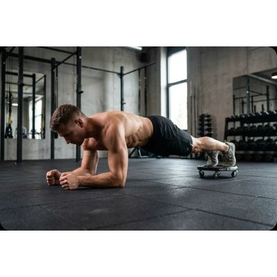 3. Core Wheel – Trainingsplatte für die Rumpfmuskulatur | DBX Bushido