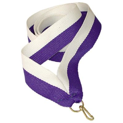 11 mm breites Band – weiß und blau