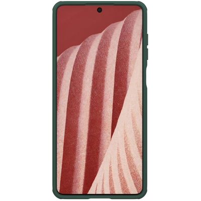 3. Nillkin Super Frosted Shield Pro robuste Schutzhülle für Samsung Galaxy A73 grün