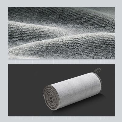 20. Baseus 2 x Mikrofaser-Auto-Trockentuch, Mikrofaser, 40 cm x 40 cm, Grau (CRXCMJ-0G)