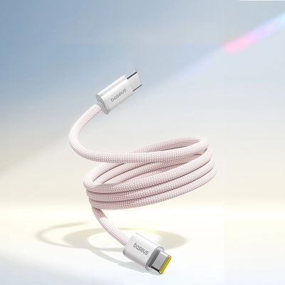 9. Baseus Dynamic 4 Pro 100W USB-C - USB-C-Kabel 1m - Pink