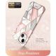 4. Supcase Cosmo Hülle für iPhone 14 Plus – rosa Marmor