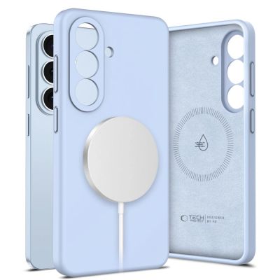 Tech-Protect Silikon-MagSafe-Hülle für Samsung Galaxy S26 – Blau