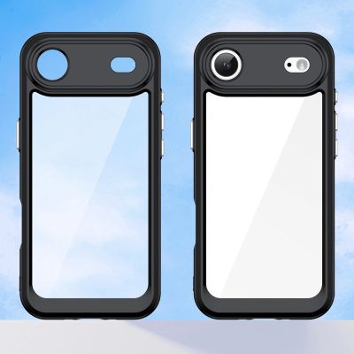 8. Outer Space Case für iPhone 17 Air - Schwarz Transparent