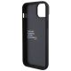 7. BMW BMHCP15M22PTDK iPhone 15 Plus 6,7" schwarz/schwarzer Lederstempel Tricolor