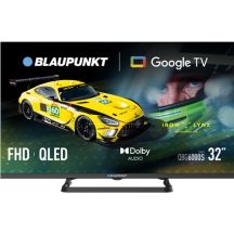 Blaupunkt QLED TV | 32QBG6000S | 32 Zoll | Smart TV | Google TV | Schwarz