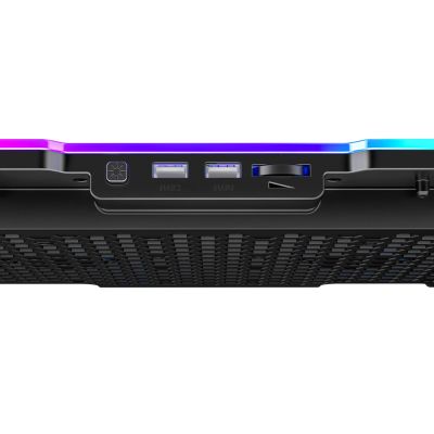 5. Wozinsky WDCX-A26 NitroCool RGB Gaming-Laptop-Kühlpad – Schwarz