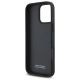 7. BMW M Perforierte Tricolor Detail Line Hülle für iPhone 16 Pro - Dunkelgrau