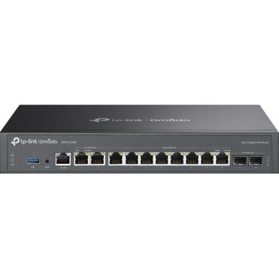6. TP-Link Omada ER7412-M2 Router 2,5-Gigabit-Ethernet, Gigabit-Ethernet Schwarz