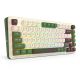 6. REDRAGON K681CGC-RGB-PRO Cyrus Tastatur USB + RF Wireless + Bluetooth Weiß, Grün